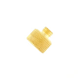 Adapter, Brass, 3/8-32 to 1/4-28